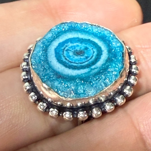 Blue Solar Quartz size 8.5 - Picture 1 of 5